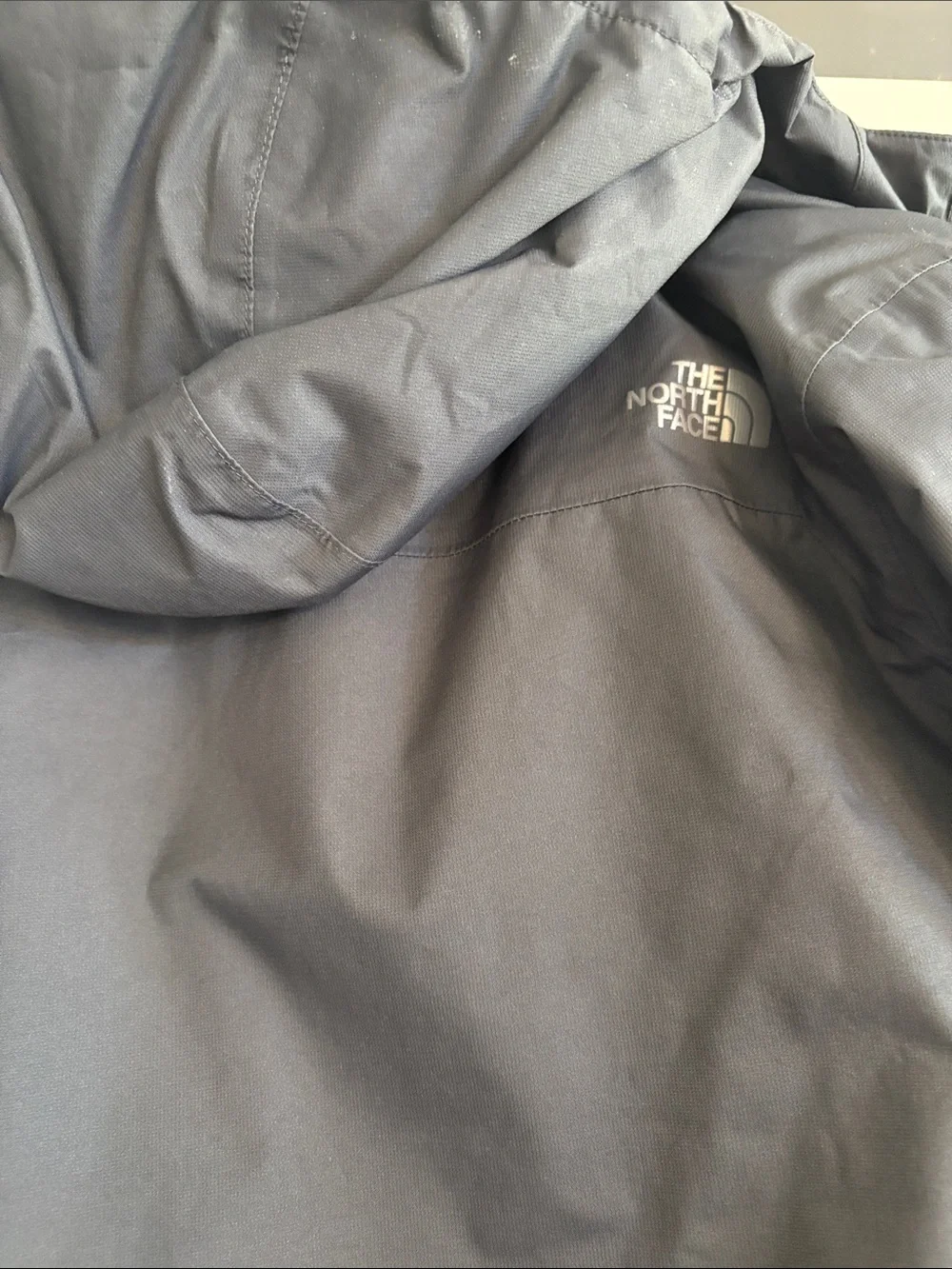 The North Face Kids Hooded Rain Jacket - Black